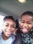 Jadon and I. We were having to much fun taking photos!